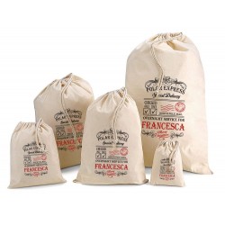 Personalised Santa Sack & Gift Bags - Francesca Design